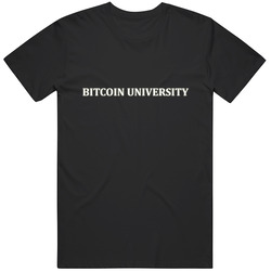 Bitcoin University Black T Shirt
