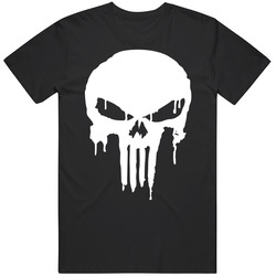 The Punisher Skull Comic 2xl 3xl 4xl 5xl T Shirt