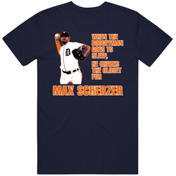 Baseball Detroit Max Scherzer Boogeyman T Shirt