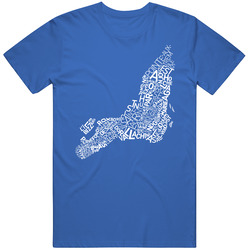 Montreal Map T Shirt