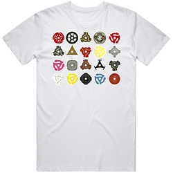 45 Record Adapter Plastic Album Music Record Player T Shirt 45 Record Adapter Plastic Album Music Record Player T Shirt