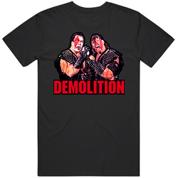 The Demolition Tag Team Retro Wrestling T Shirt
