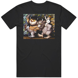 Where The Wild Things Are Children's Book T Shirt
