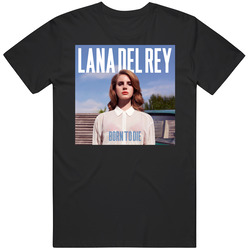 Lana Del Rey Born To Die Black T Shirt Lana Del Rey Born To Die Black T Shirt