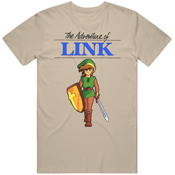 The Adventures Of Link Zelda Nes T Shirt