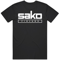 Sako Sniper Rifle Black T Shirt