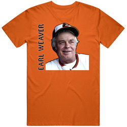 Baseball Baltimore Earl Weaver T Shirt