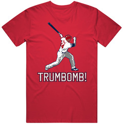 Mark Trumbo Los Angeles La Baseball Trumbomb 44 Home Run T Shirt
