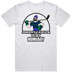 Johnny Canuck Is My Homeboy Hockey T Shirt