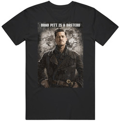 Inglorious Bastards Brad Pitt Movie T Shirt