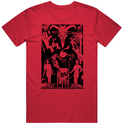 Devil Tarot Card 666 Red T Shirt Devil Tarot Card 666 Red T Shirt