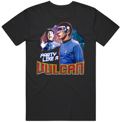 Party Like A Vulcan Mr Spock Star Trek Funny T Shirt