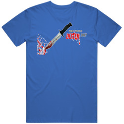 New Dexter Morgan What Would Dexter Do Tv Serial Killer Royal Blue T Shirt New Dexter Morgan What Would Dexter Do Tv Serial Killer Royal Blue T Shirt