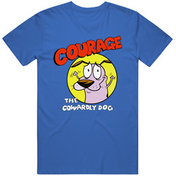 Courage The Cowardly Dog-usa Cartoon T Shirt