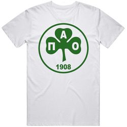 Panathinaikos Pao Soccer Logo T Shirt