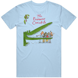 The Enormous Crocodile Children's Book Roald Dahl T Shirt