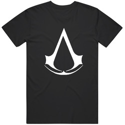 New Assassins Creed Ps3 Xbox Wii Black T Shirt