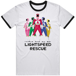 Power Rangers Lightspeed Rescue Tv Show T Shirt Power Rangers Lightspeed Rescue Tv Show T Shirt
