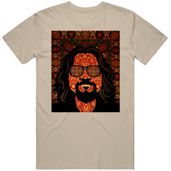 The Dude The Big Lebowski Cult Jesus T Shirt