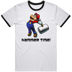 Mario Bros Hammer Time Mc Music T Shirt Mario Bros Hammer Time Mc Music T Shirt
