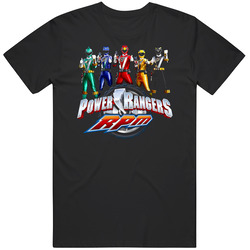 Power Rangers Rpm Tv Show T Shirt