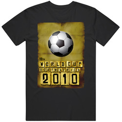 Soccer_world Cup_2010_black T Shirt