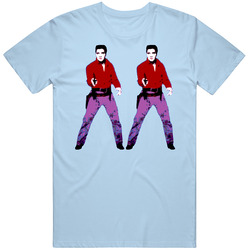 Andy Warhol Elvis Blue T Shirt Andy Warhol Elvis Blue T Shirt