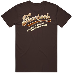 Facebook T Shirt Facebook T Shirt