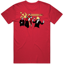 Communist Party Fidel Castro Soviet Union T Shirt