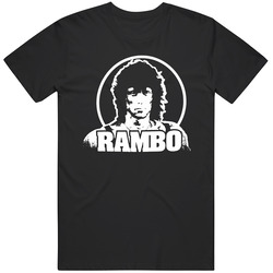 Rambo Retro War Movie Hero T Shirt