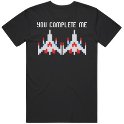 Funny Galaga Video Game T Shirt
