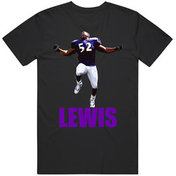 Ray Lewis Football T Shirt Ray Lewis Football T Shirt