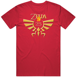 The Legend Of Zelda 25th Anniversary T Shirt The Legend Of Zelda 25th Anniversary T Shirt