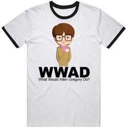 Wwagd What Would Allen Gregory Do Animated Tv Show T Shirt Wwagd What Would Allen Gregory Do Animated Tv Show T Shirt