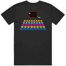 Space Invaders Atari T Shirt