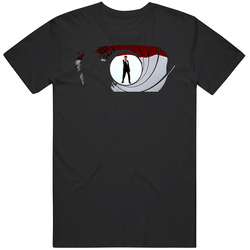 James Bond Logo Movie T Shirt James Bond Logo Movie T Shirt