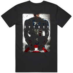 Captain America The First Avenger Movie T Shirt Captain America The First Avenger Movie T Shirt