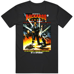 The Adventures Of Buckaroo Banzai Movie T Shirt The Adventures Of Buckaroo Banzai Movie T Shirt
