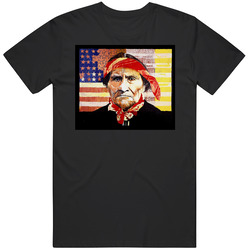 Geronimo Flag Native Indian JOE (2) T Shirt Geronimo Flag Native Indian JOE (2) T Shirt