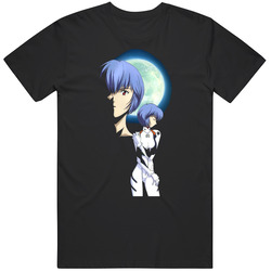 Neon Genesis Rei Ayanami Anime Manga T Shirt
