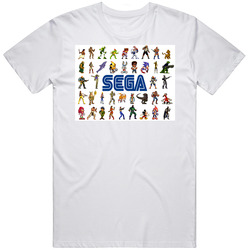 Retro Sega Genesis Characters T Shirt Retro Sega Genesis Characters T Shirt