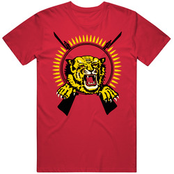 Tamil Tigers Flag Red T Shirt Tamil Tigers Flag Red T Shirt