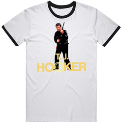 T J Hooker Willian Shattner Tv T Shirt T J Hooker Willian Shattner Tv T Shirt