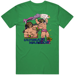 The Ultimate Warrior Retro Wrestling T Shirt The Ultimate Warrior Retro Wrestling T Shirt