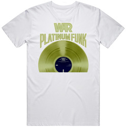 War Platinum Funk T Shirt War Platinum Funk T Shirt