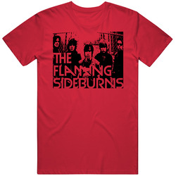 The Flaming Sideburns Finland Garage Punk T Shirt The Flaming Sideburns Finland Garage Punk T Shirt