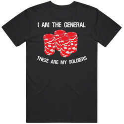 These Are My Soldiers Funny Poker T Shirt