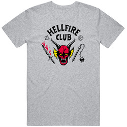 Hellfire Club Retro Vintage Baseball Raglan T Shirt