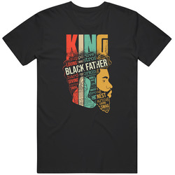 Black King Father T Shirt Black King Father T Shirt
