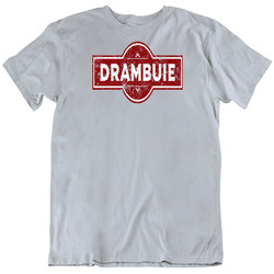 Drambuie Liquer Liquor Booze Drink Cool Distressed Grunge Look Logo T Shirt